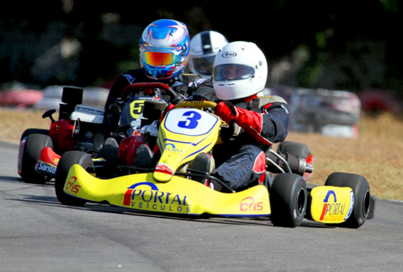 Eusébio recebeu mais uma etapa do Campeonato de Kart