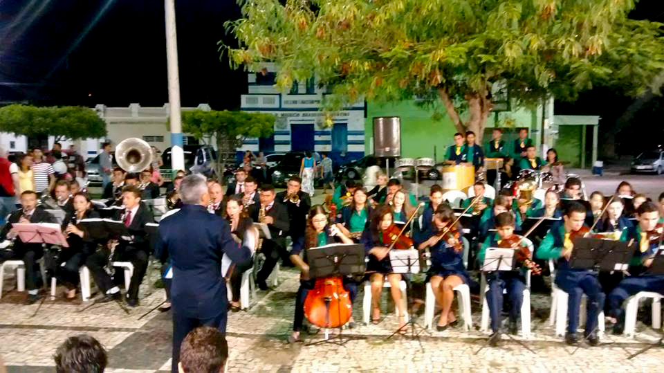 Banda de Música de Eusébio é destaque no evento ‘Pra ver a Banda na Praça’