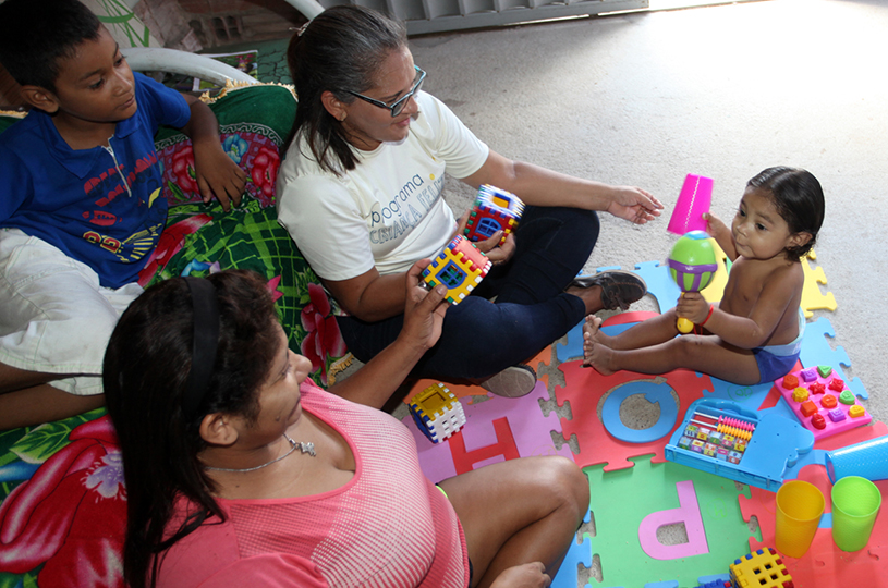 Eusébio atende 150 beneficiários com o Programa Criança Feliz