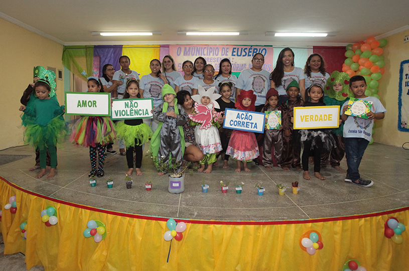 Eusébio amplia projeto ‘Valores Humanos para a Educação Infantil’, em parceria com o Instituto Myra Eliane