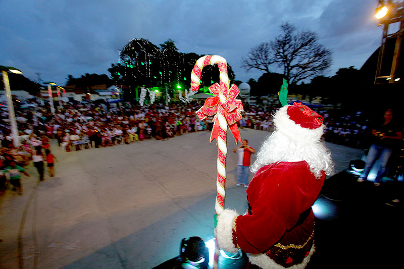 Papai Noel chega ao Natal de Paz de Eusébio em 19 de dezembro