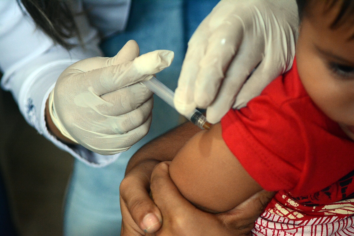 Vacinação é um ato essencial nos primeiros anos de vida da criança
