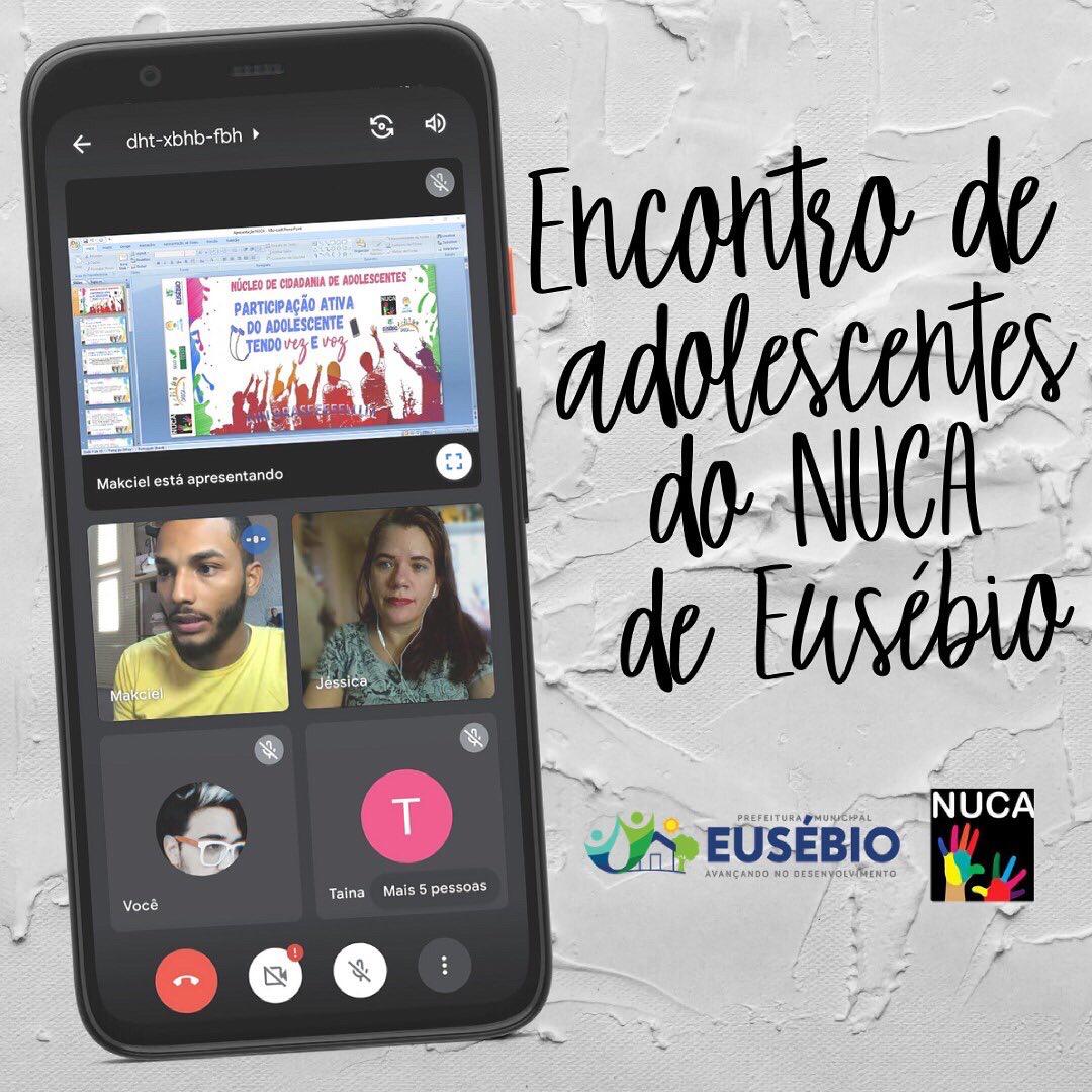NUCA do Eusébio retoma atividades e mobiliza adolescentes para a participação