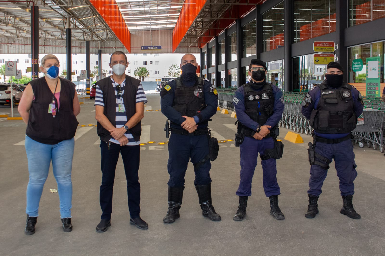 Vigilância Sanitária de Eusébio inicia fiscalização ao cumprimento do uso das máscaras N95 e PFF2