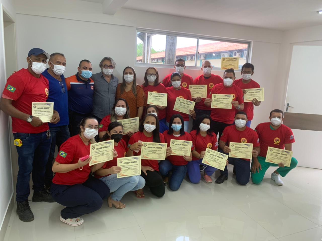 Hospital Amadeu Sá conclui curso de Brigadistas para profissionais da unidade