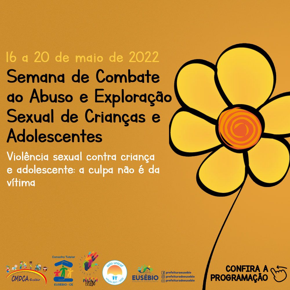 Prefeitura de Eusébio realiza ações de combate ao abuso e à exploração de Crianças e Adolescentes