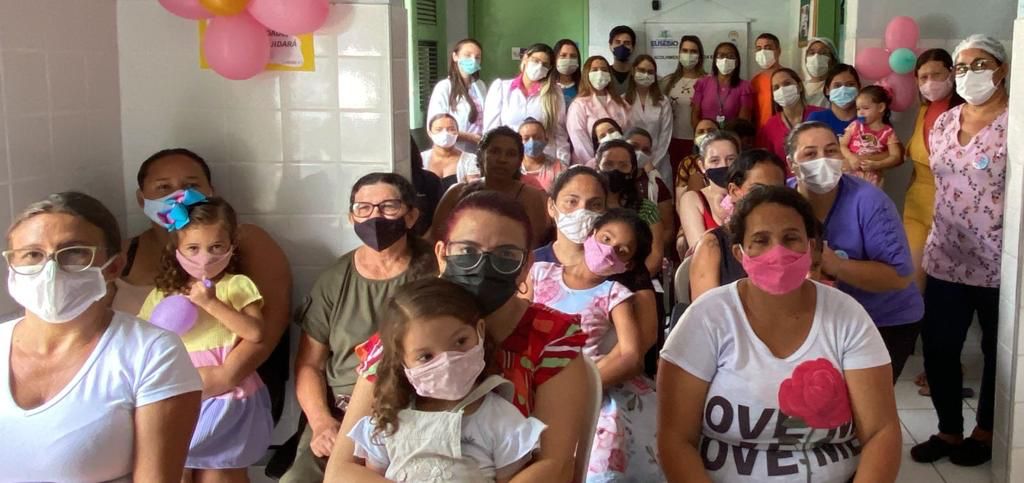 NASF’s do Eusébio realizam atividades de prevenção ao câncer de mama dentro do Outubro Rosa