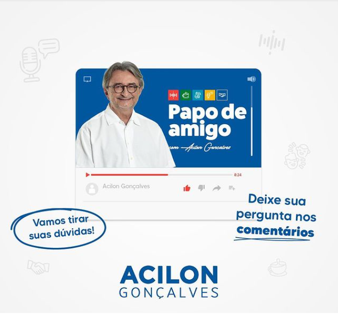 Prefeito Acilon Gonçalves lança novo canal de comunicação com os eusebienses