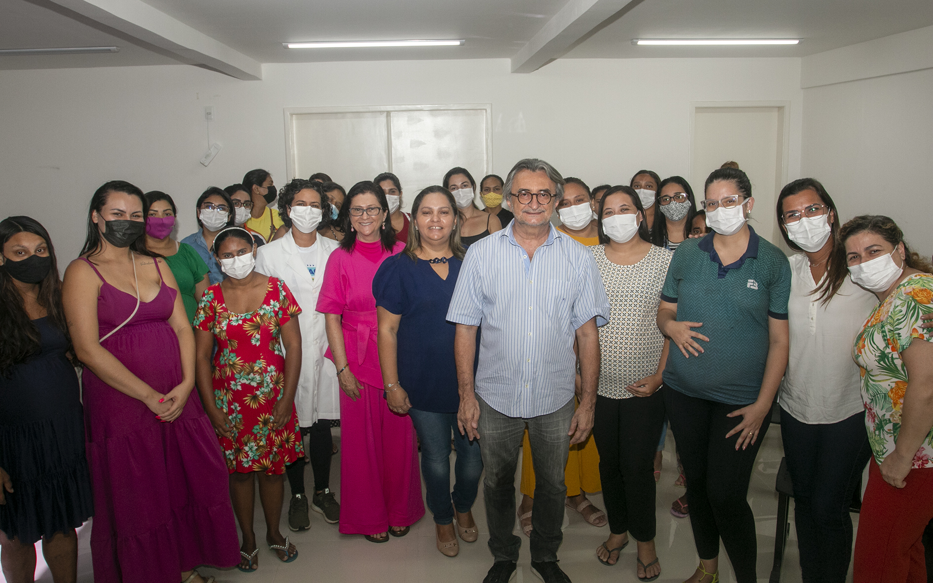 Hospital Amadeu Sá realiza humanização de gestantes com visita guiada e oficinas