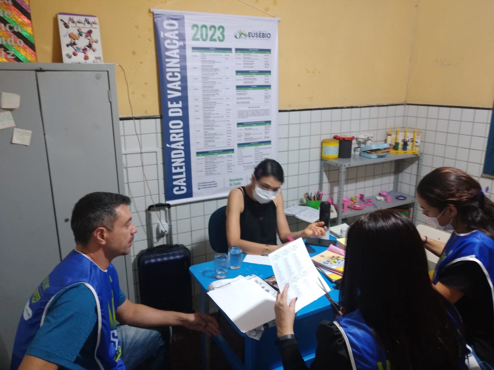 NASF Eusébio participa de ações para avançar na cobertura vacinal em Eusébio