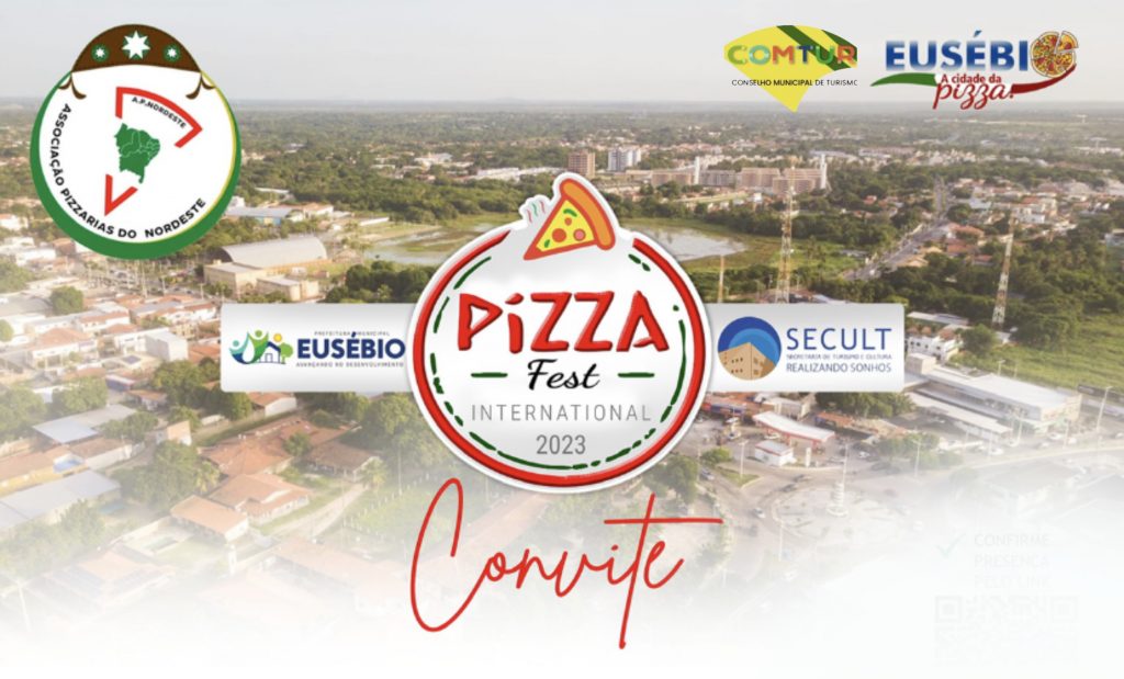Lançamento do Pizza Fest 2023 será realizada no dia 7 de junho