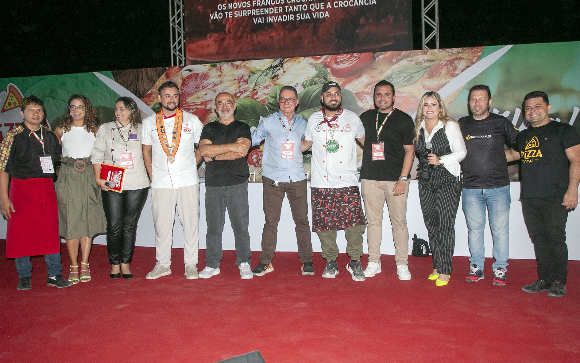Terceira edição do Pizza Fest Internacional encerra com italiano vencedor e dois eusebienses em terceiro lugar