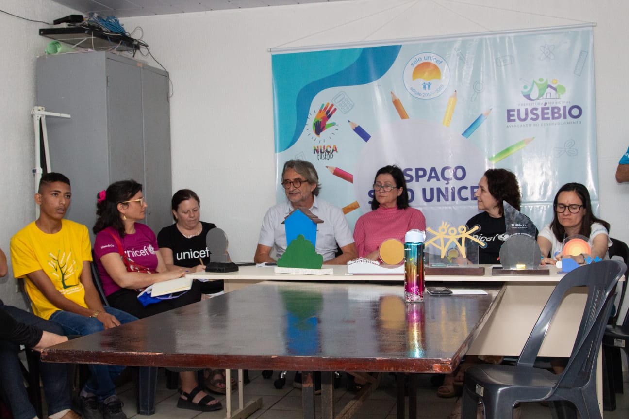 Município de Eusébio recebe comitiva do Unicef Argentina para troca de experiências
