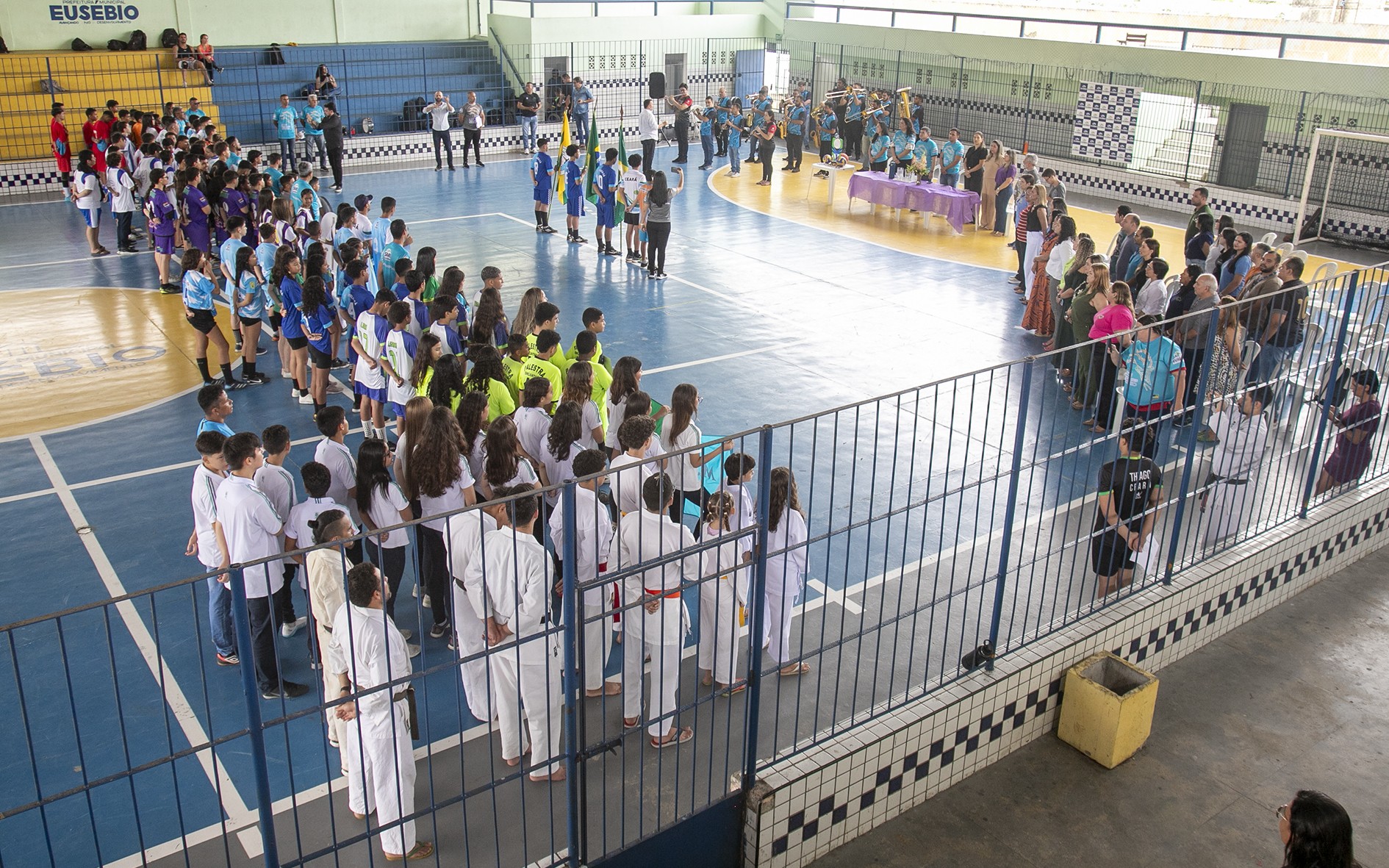 SME realiza abertura dos IX Jogos Escolares