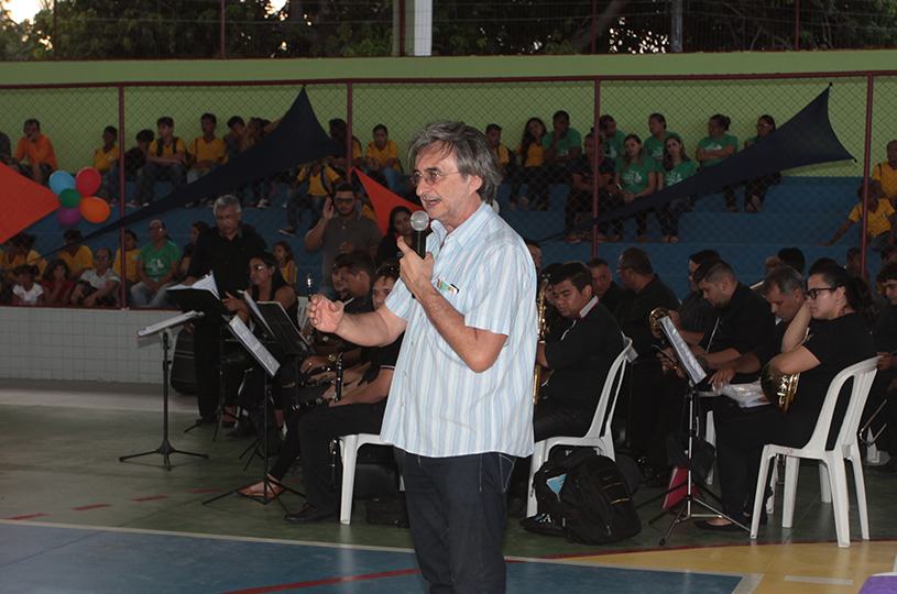 Prefeitura reinaugura o Ginásio Poliesportivo da Escola Elisbão Pio