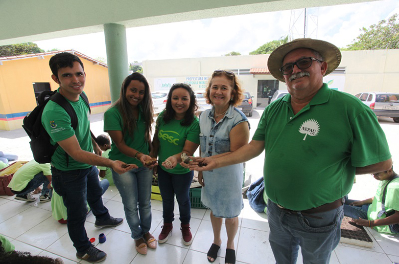 AMMA realiza oficina de produção de mudas nativas para criação de Viveiro Municipal