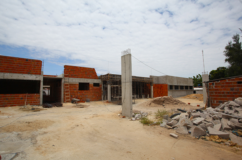 Centro Especializado de Reabilitação de Eusébio está com 60% das obras concluídas