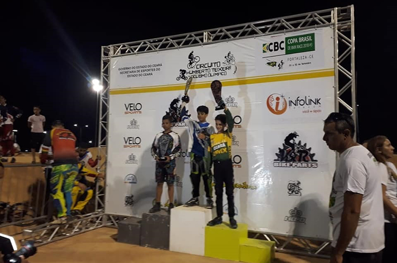 Equipe de Bicicross do Eusébio contribui para classificar o Ceará em quinto lugar na Copa do Brasil