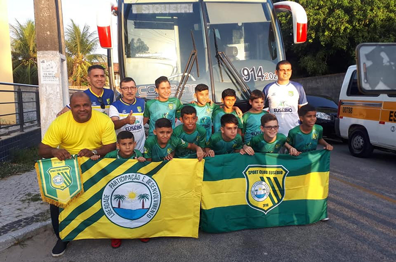 Equipe de Futsal Sub11 do Sport Club Eusébio participa da Taça Brasil em Recife