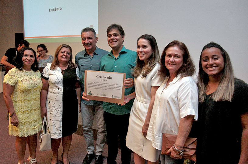 Eusébio é certificado com o Selo Município Verde 2018