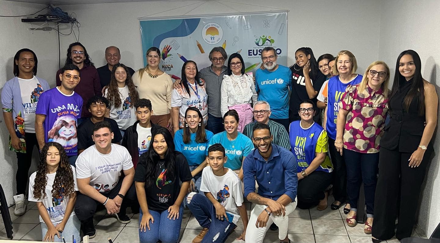 Representantes do Selo Unicef visitam Eusébio para conhecer ações realizadas no município