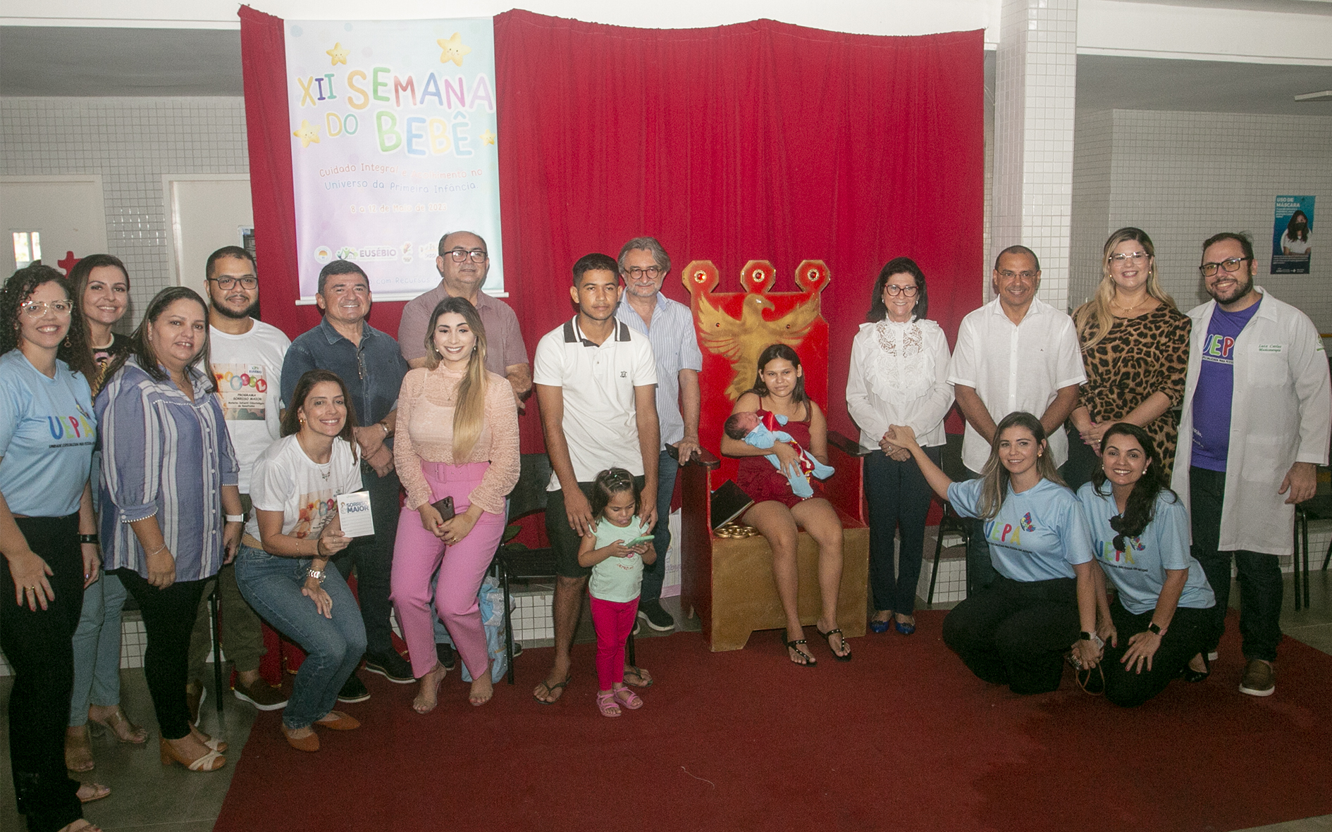 Prefeitura de Eusébio realiza coroação do Bebê Majestade de 2023