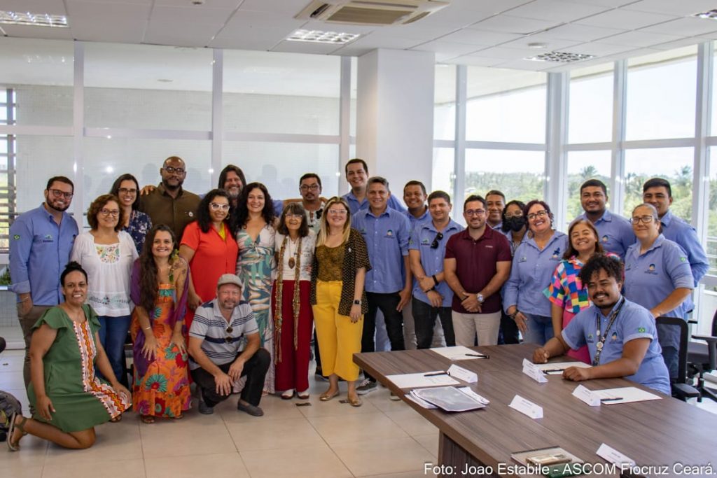 Secult participa de reunião com representantes do Ministério da Cultura e da Fiocruz Ceará