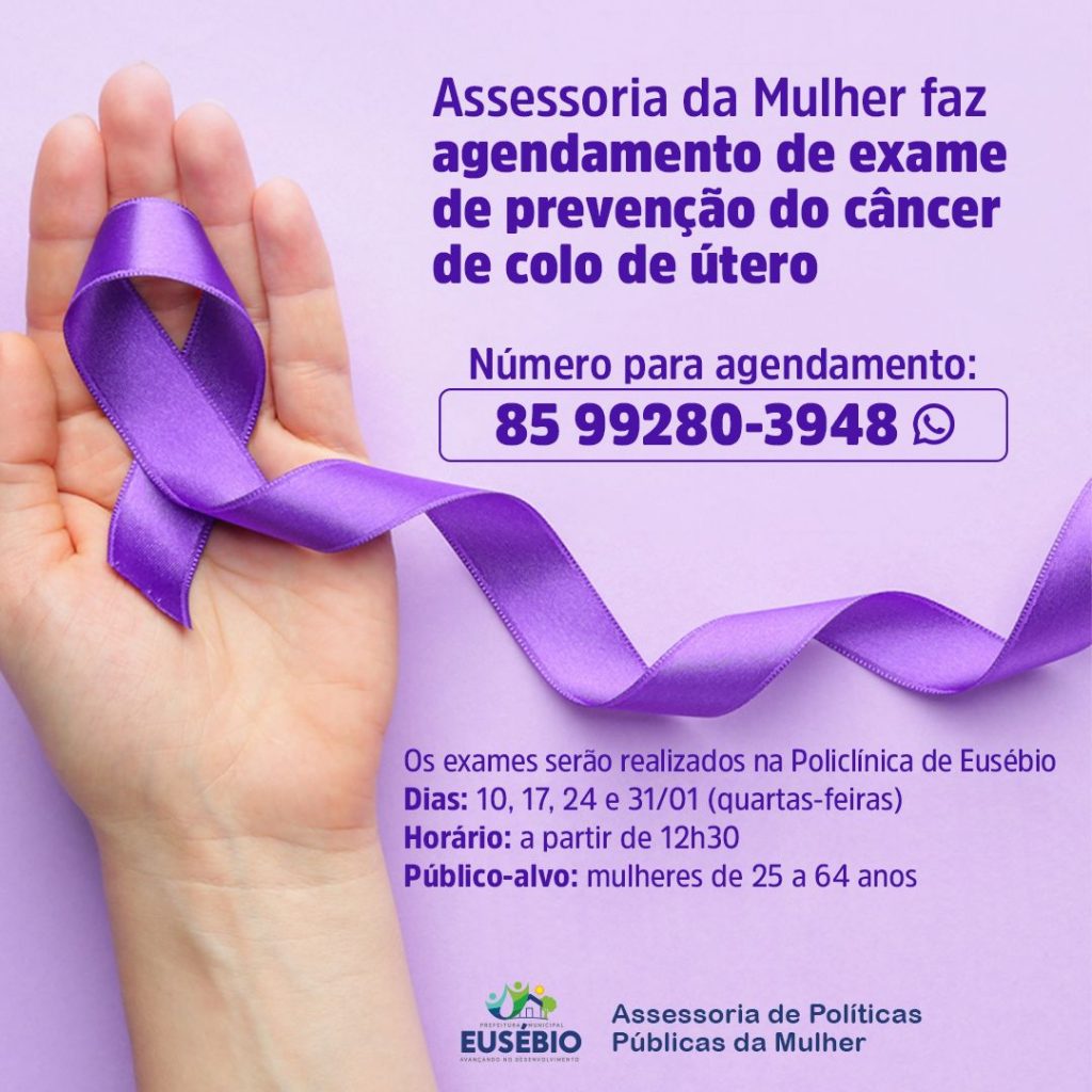 Assessoria da Mulher realiza agendamento do exame de prevenção do câncer de colo de útero para janeiro