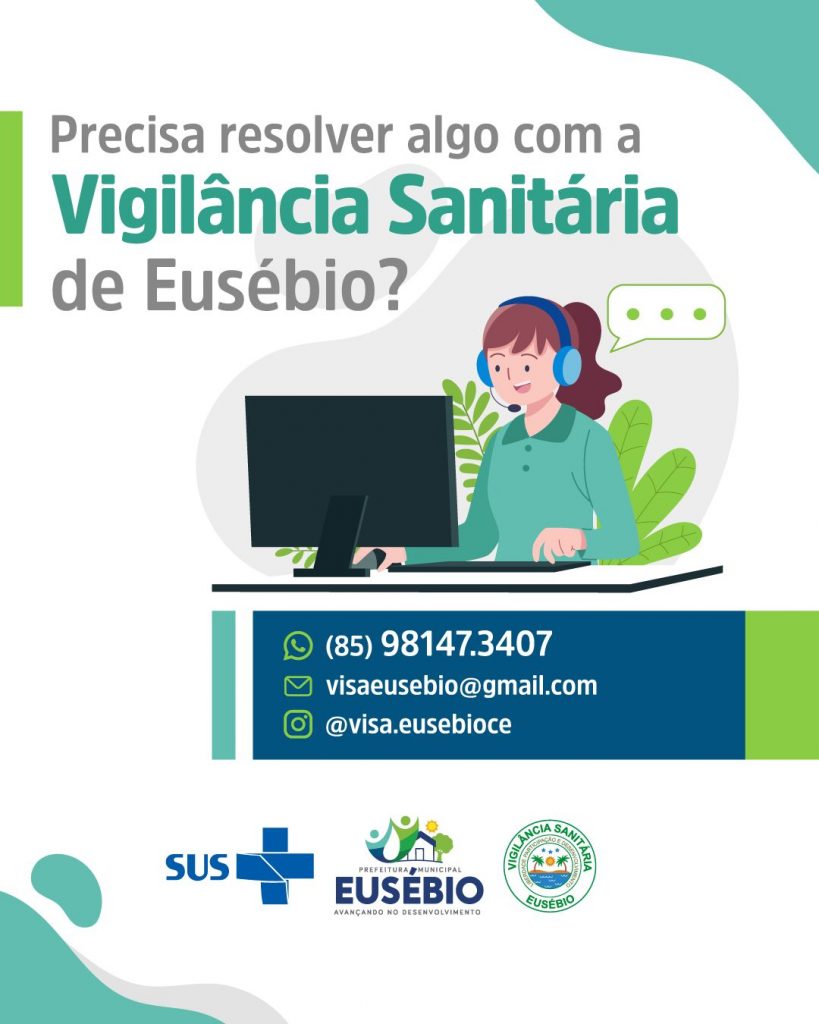 Vigilância Sanitária de Eusébio divulga contatos para a população