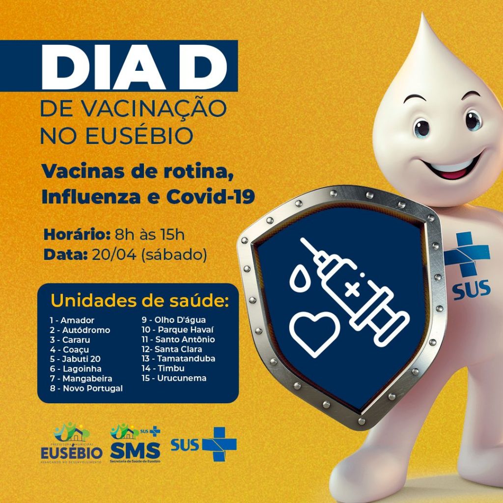 SMS realiza Dia D de vacinação contra a influenza