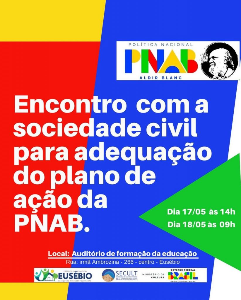 Secult Eusébio realiza reunião para tratar o Plano de ação do PNAB